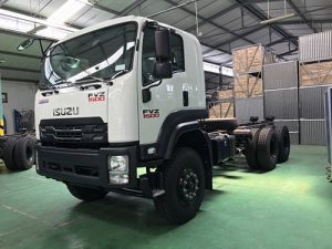 Xe Tải Isuzu , Model: FVM34TE4 – 15,3 Tấn-15,7 tấn Thùng dài 7,6m