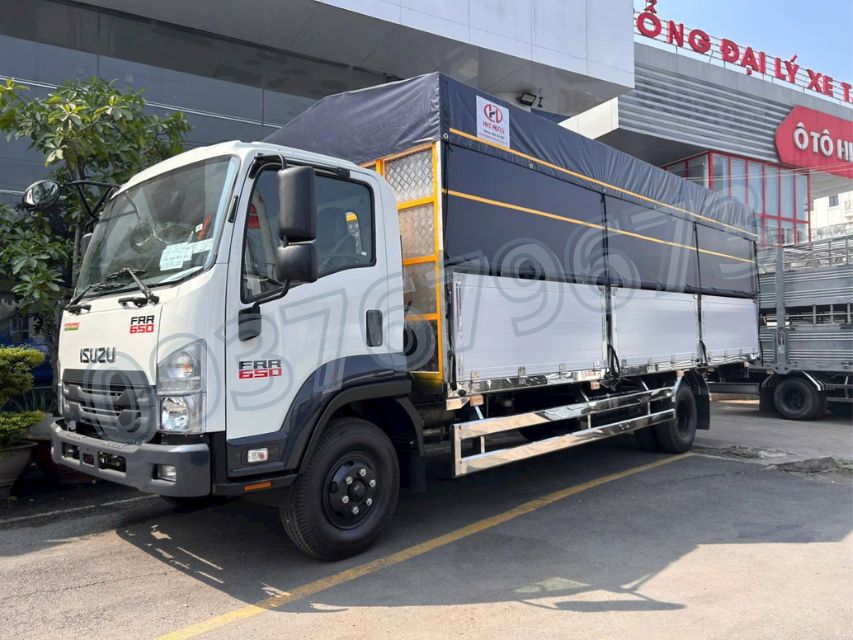 Isuzu FRR650 Mui Bạt Nhôm